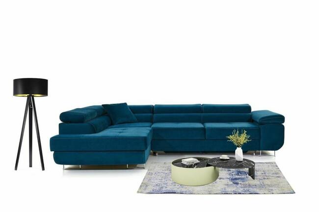 Bestseller - Narożnik LOFT , regulowane zagłówki,