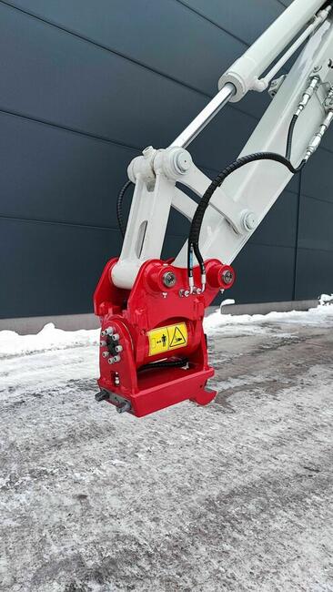 Powertilt, głowica wychylna koparki, tiltraton