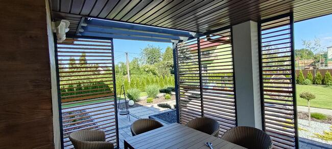 Ruchome Deseczki Żaluzje Drewniane Obracane Regulowane