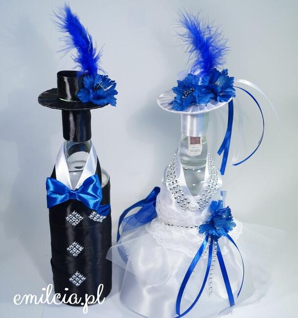 Ubranka na butelki z okazji 50 Rocznicy Ślubu, Złote Gody