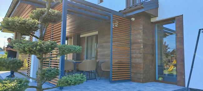 Ruchome Deseczki Żaluzje Drewniane Obracane Regulowane