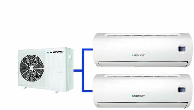 Multisplit Blaupunkt BAC-U2-I27R-05C + 2x BAC-WM-I1009-B05 +