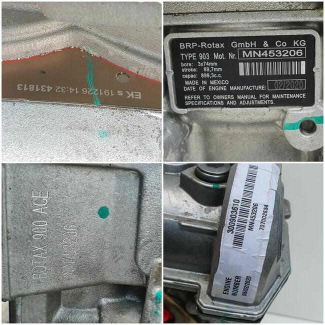 Silnik Engine Can Am Ryker 900