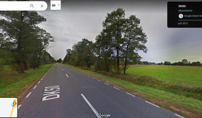 BEZPOŚREDNIO mieszkaniowo-usługowa 5450m2 przy DK50 Borki
