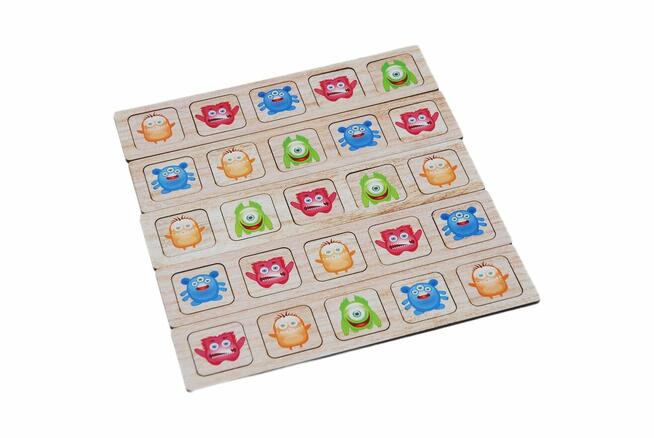 Sorter Monsters - zabawa i nauka w jednym drewnianym sorterz