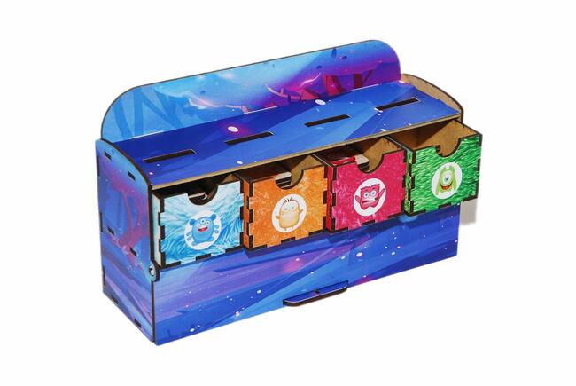 Sorter Monsters - zabawa i nauka w jednym drewnianym sorterz