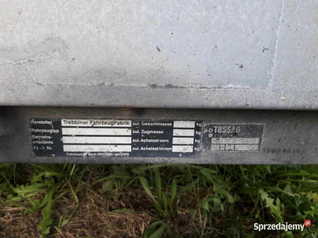 Przyczepa sygnalizacyjna ostrzegawcza autostradowa 2 sztuki