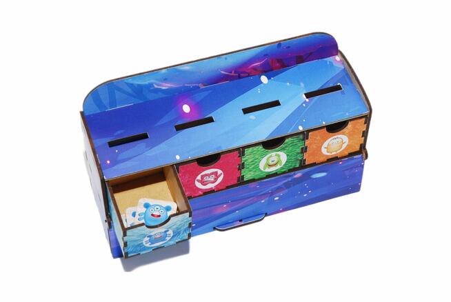 Sorter Monsters - zabawa i nauka w jednym drewnianym sorterz