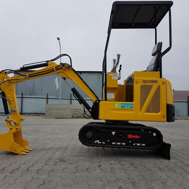 Gunter Grossmann & Kubota - Minikoparka GG1000