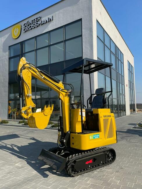 Minikoparka GG1000 z silnikiem Kubota, Gunter Grossmann