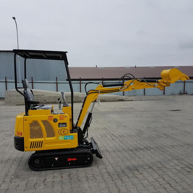 Minikoparka GG1000 z silnikiem Kubota, Gunter Grossmann