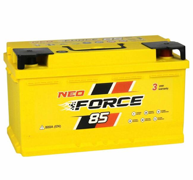 Akumulator Neo Force 85Ah 800A DN