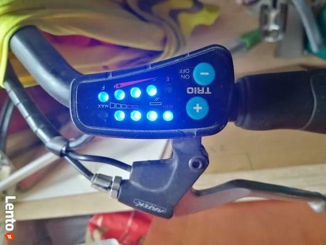 Rower elektryczny damka.