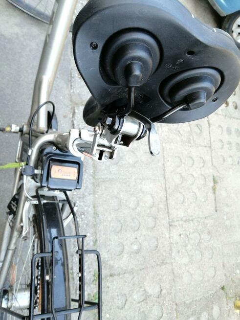 Rower elektryczny damka.