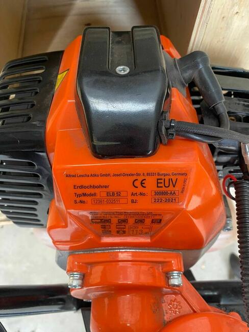 Wiertnica spalinowa do gleby ELB52 ATIKA nowa