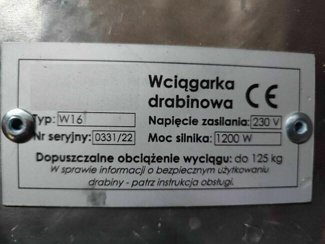 Drabina winda dekarska fotowoltaiki Drabest 12m Nowa