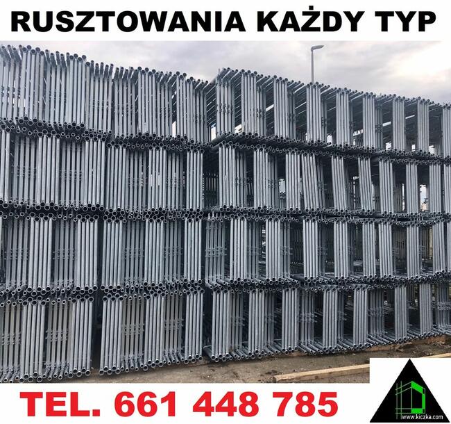 PLETTAC typ RUSZTOWANIA Elewacyjne 1030m2- PODEST STALOWY 3m