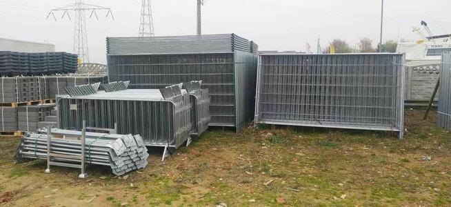 Barierka imprezowa oddzielająca ocynk panel płot event 2,5m