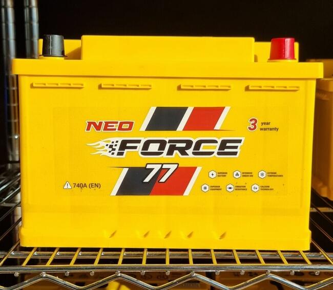 Akumulator Neo Force 77Ah 740A DN