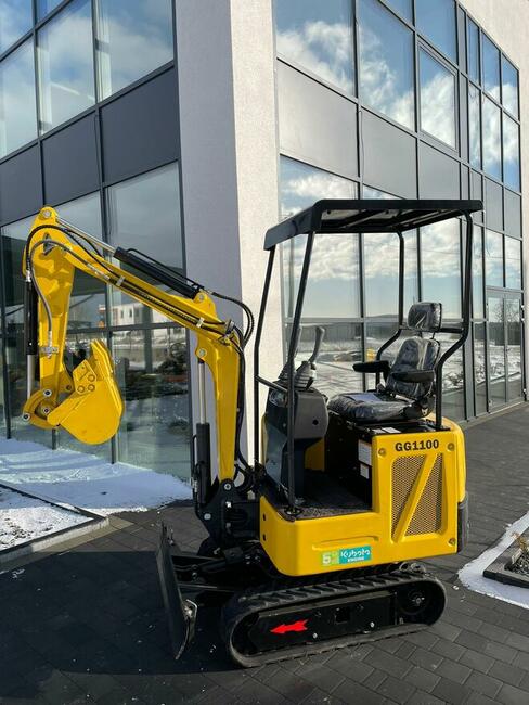 Gunter Grossmann nowa Minikoparka model GG1100