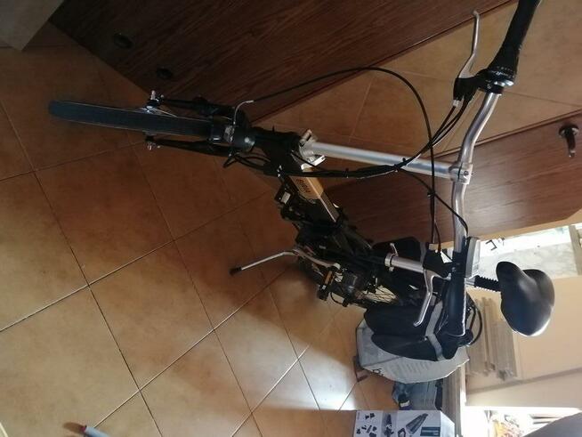 Rower elektryczny składak.