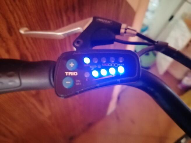 Rower elektryczny damka.