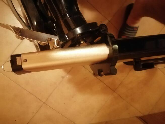 Rower elektryczny składak.