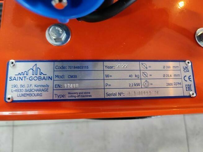 Przecinarka NORTON CLIPPER CM35 MINI + Tarcza gratis !