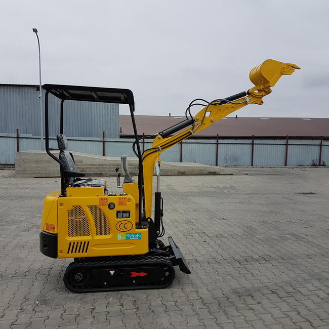 Minikoparka GG1000 z silnikiem Kubota, Gunter Grossmann