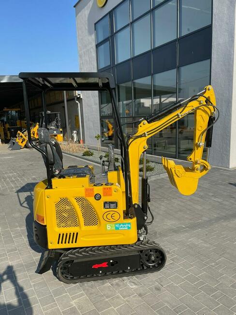 Minikoparka GG1000 z silnikiem Kubota, Gunter Grossmann