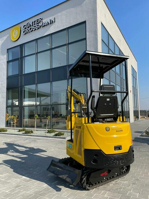 Minikoparka GG1000 z silnikiem Kubota, Gunter Grossmann