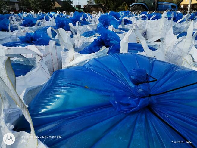 Wkłady foliowe do big bag worki do skrzyniopalet kukurydza