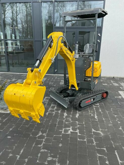 Gunter Grossmann & Kubota Minikoparka JAPAN 1000, nowa 2025