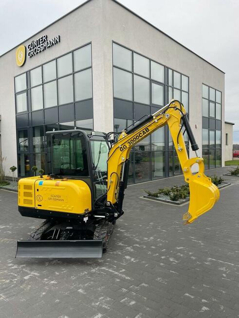 Nowa Koparka GG3000 marki Gunter Grossmann, kabina