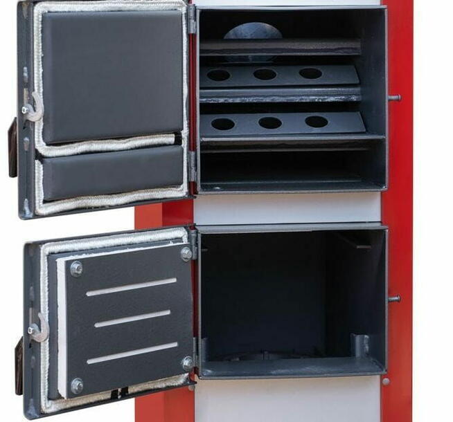 Kocioł co z podajnikiem na ekogroszek 75kW do700m2 5klasa