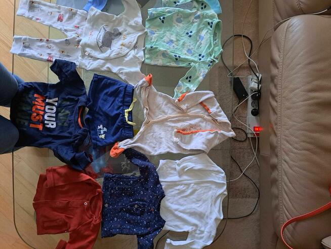 Ubranka niemowlece dla chłopca