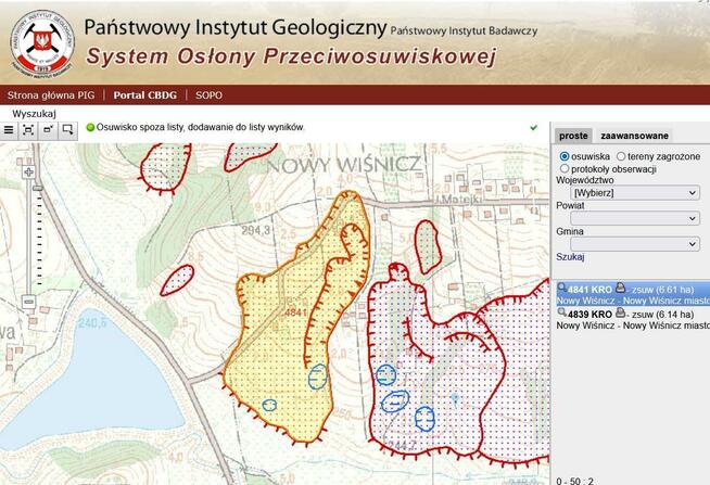 Działka rolno-budowlana Nowy Wiśnicz