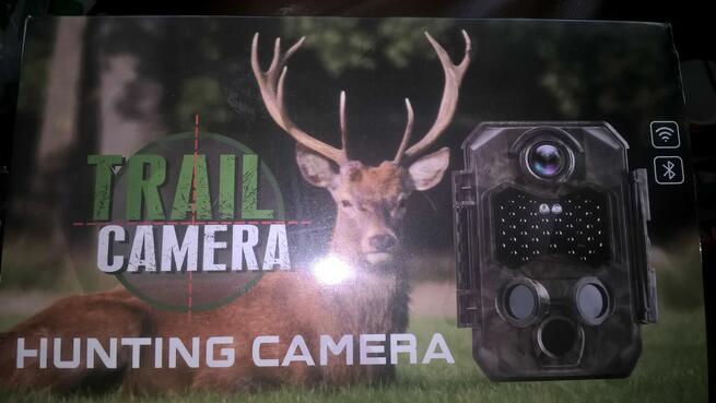 Foto pułapka profesjonalna na złodzieja , kłusownika . nowa