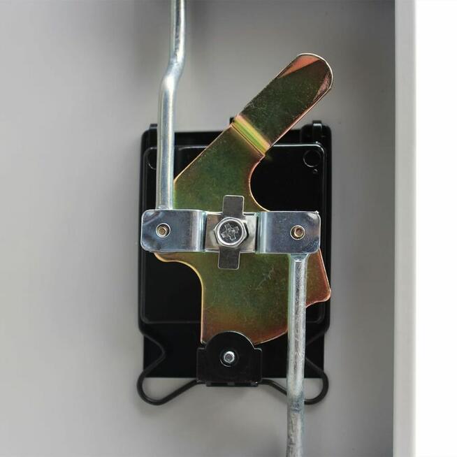 vidaXL Szafa biurowa z 2 drzwiami, stal, 90x40x180 cm, kolor