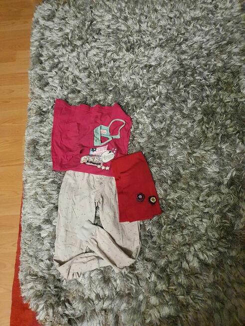 Ubrania jesienno-zimowe dla dziewczynki na 128 cm