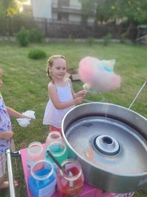 maszyna do waty cukrowej - wynajem - wata cukrowa - POPCORN