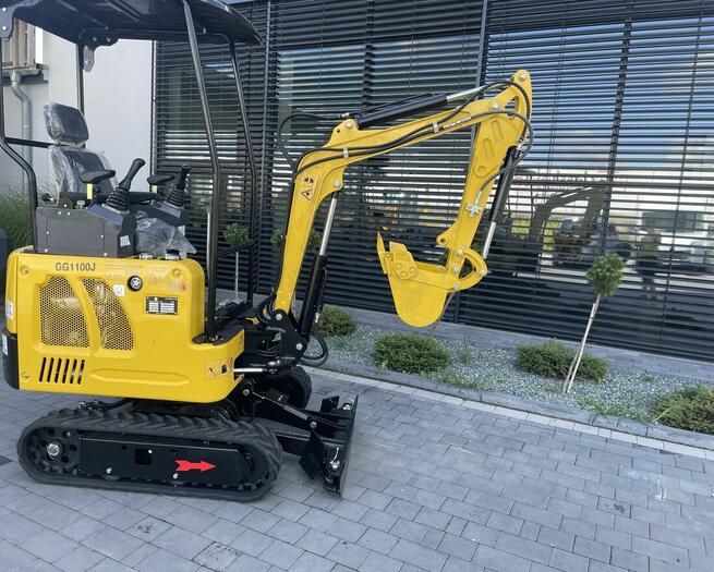 Gunter Grossmann Minikoparka GG1100 z silnikiem Kubota