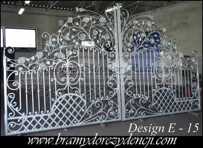 Brama Kuta, bramy kute, ogrodzenia kute, Kowalstwo artystyczne