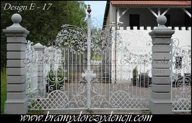 Brama Kuta, bramy kute, ogrodzenia kute, Kowalstwo artystyczne