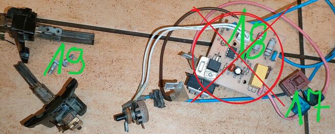 NA CZĘŚCI Electrolux Ergoeasy model ZTF7620 2100W