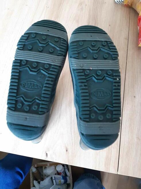 Kalosze Gumowce Zielone I Fioletowe Dla Dzieci Rozmiar 27 i