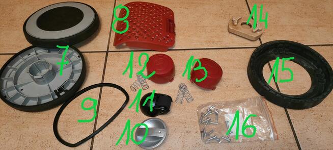 NA CZĘŚCI Electrolux Ergoeasy model ZTF7620 2100W