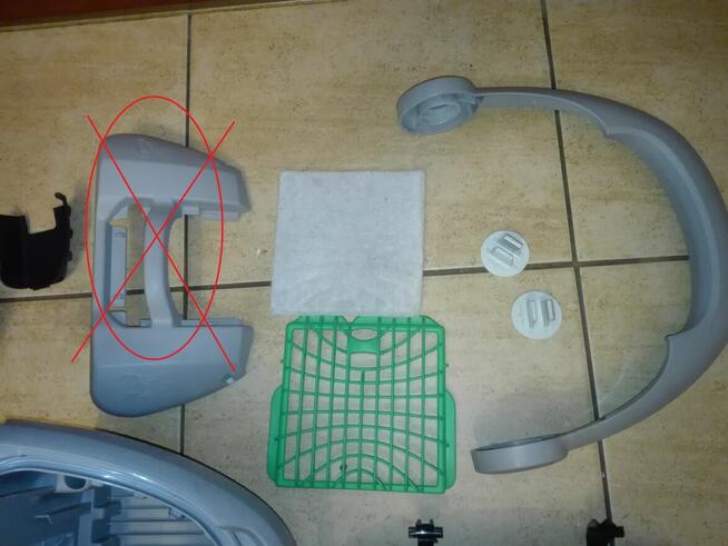 Electrolux Ultrasilencer Z3370-odkurzacz na części