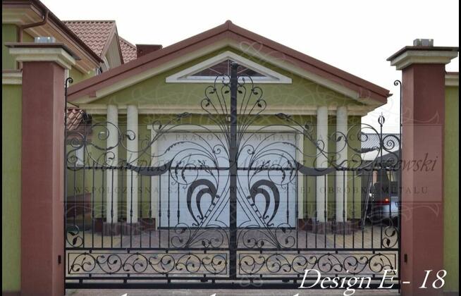 Brama Kuta, bramy kute, ogrodzenia kute, Kowalstwo artystyczne