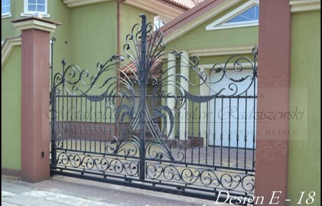 Brama Kuta, bramy kute, ogrodzenia kute, Kowalstwo artystyczne